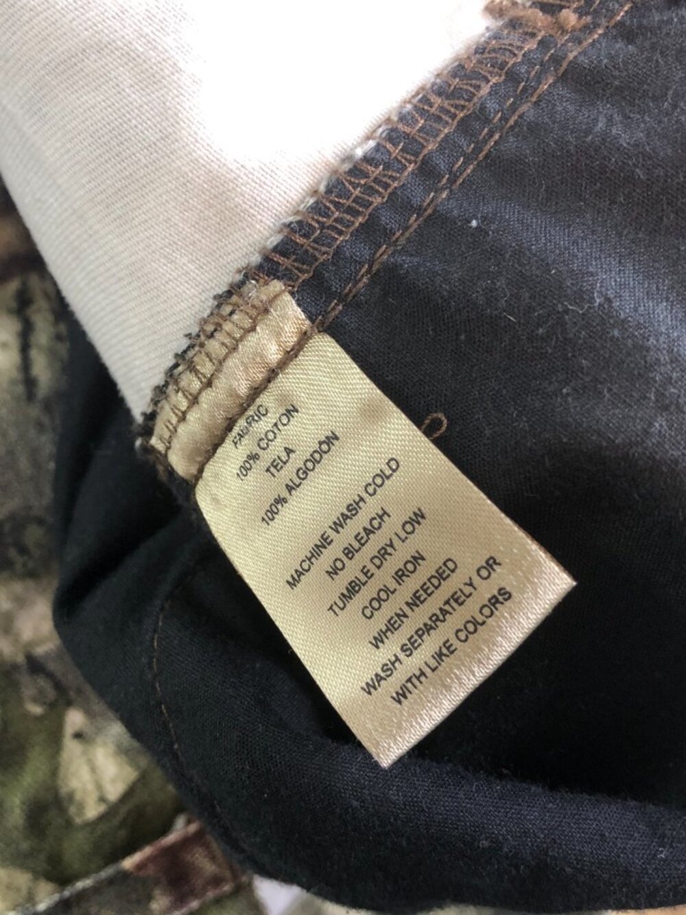 Mothwing Hunting Pants Mens Large 34 Fall Mimicry 2.0 camo Cargo Windbreaker - Picture 7 of 16